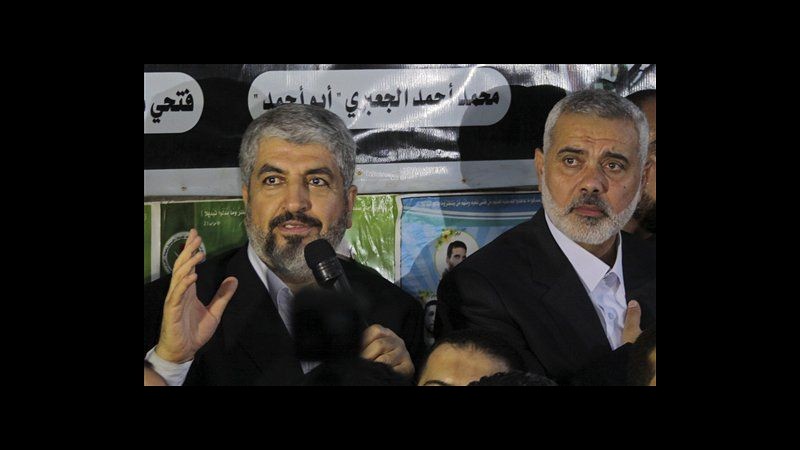 Migliaia celebrano a Gaza i 25 anni di Hamas con leader Meshaal