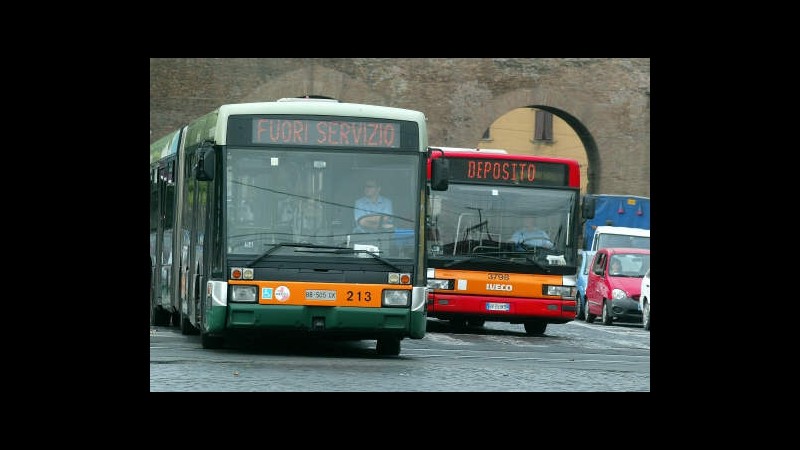 Trasporti, rinviato a 8 febbraio sciopero tpl 14 dicembre