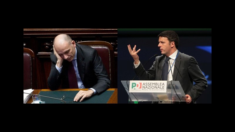 Renzi ‘rottama’ Letta. E il premier annuncia le sue dimissioni