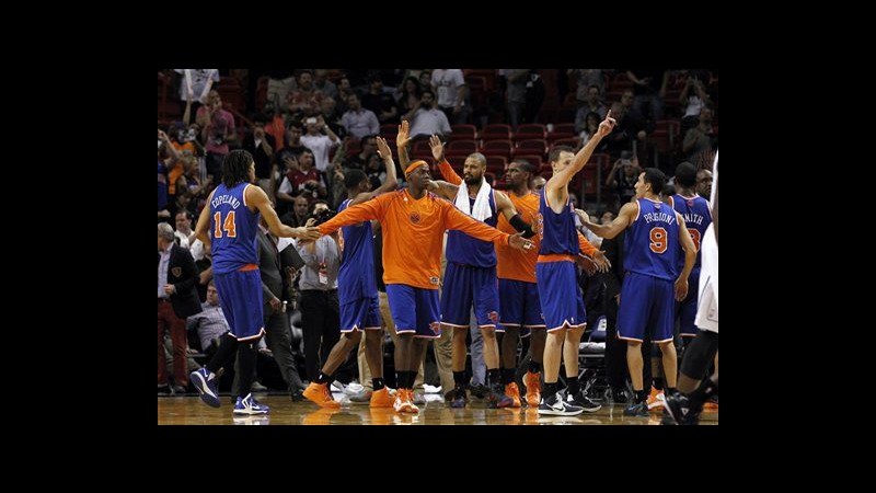 Nba, New York Knicks corsari a Miami. Ok pure Dallas