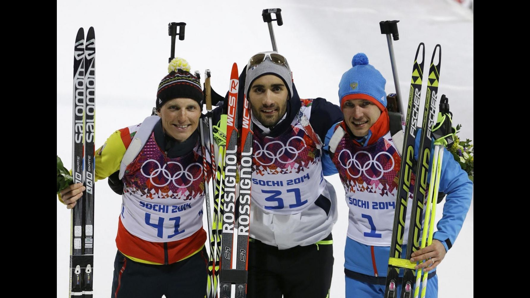 Sochi 2014, doppietta Fourcade nel biathlon: vince anche la 20 km, 14° Hofer