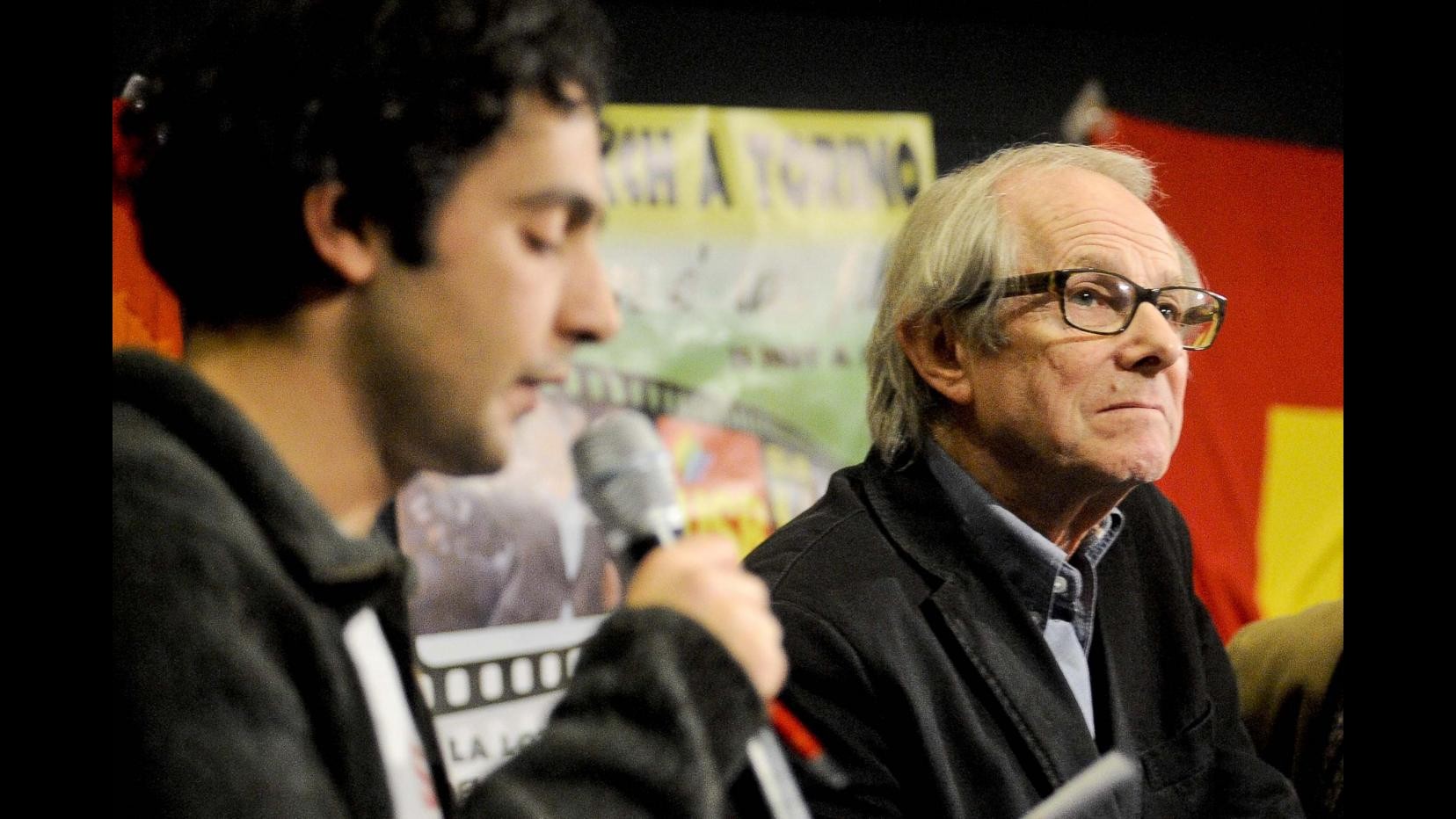 Torino, standing ovation per regista Ken Loach all’incontro con l’Usb