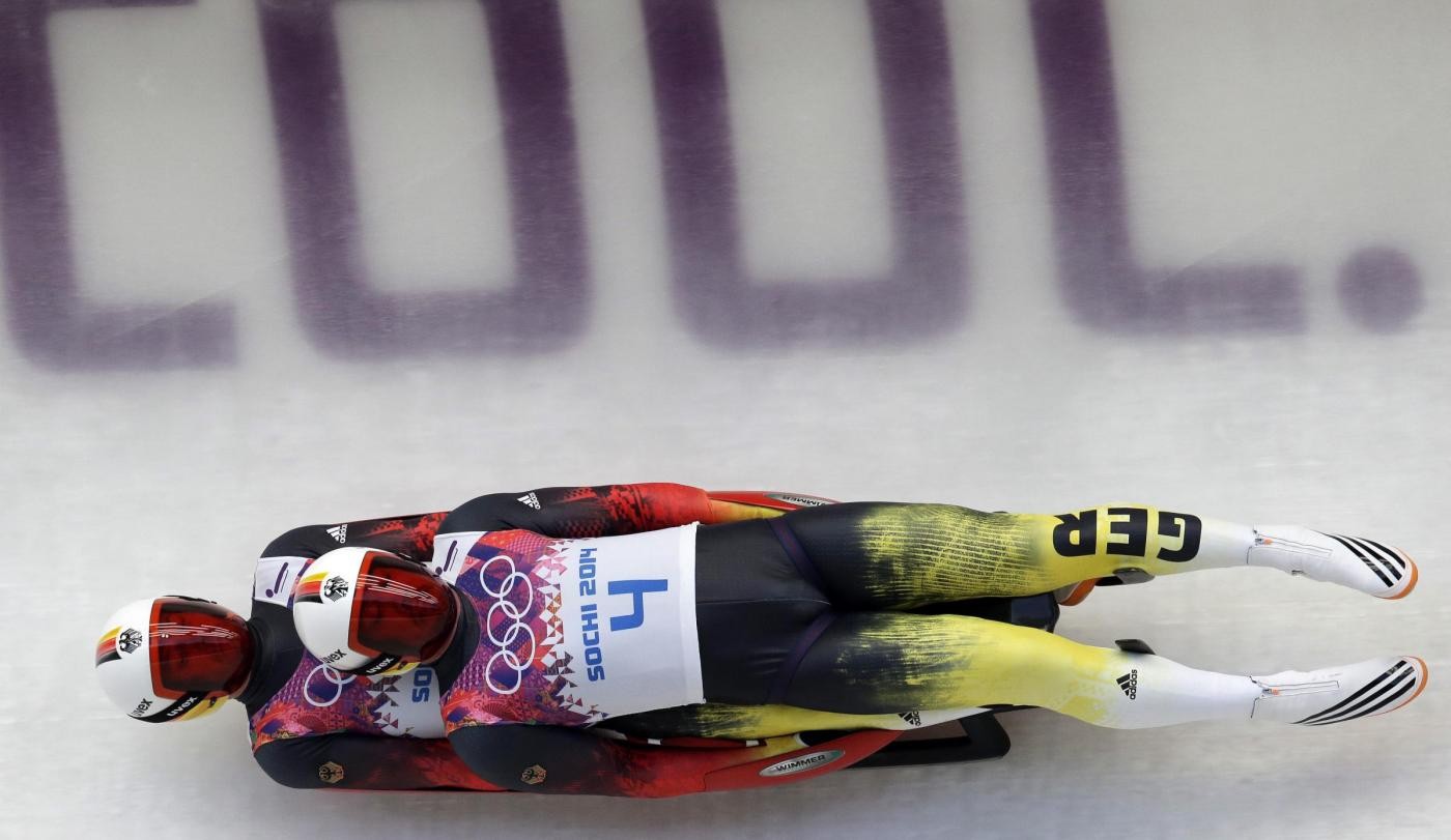 Sochi 2014, slittino: tedeschi Wendl/Artl dominano nel doppio, coppie azzurre chiudono al 6° e 7° posto