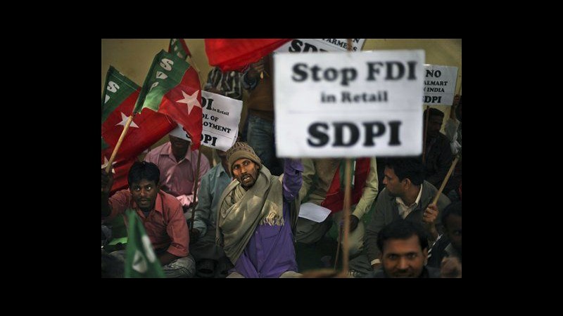 India, Camera bassa approva liberalizzazione commercio al dettaglio