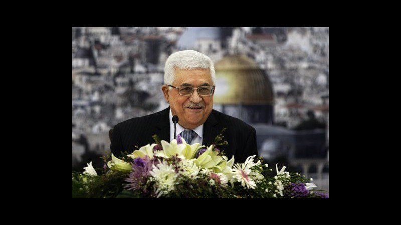 Palestina, Anp conferma: Chiederemo a Consiglio Onu di fermare colonie