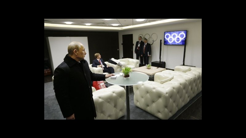 Sochi 2014, Putin non ha visto il 5° cerchio chiuso in cerimonia apertura