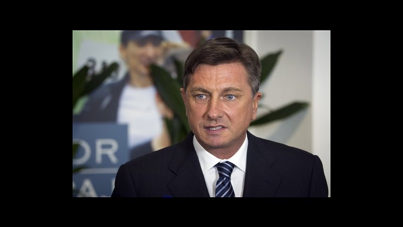 Slovenia, eletto presidente Borut Pahor, ex premier pro austerità