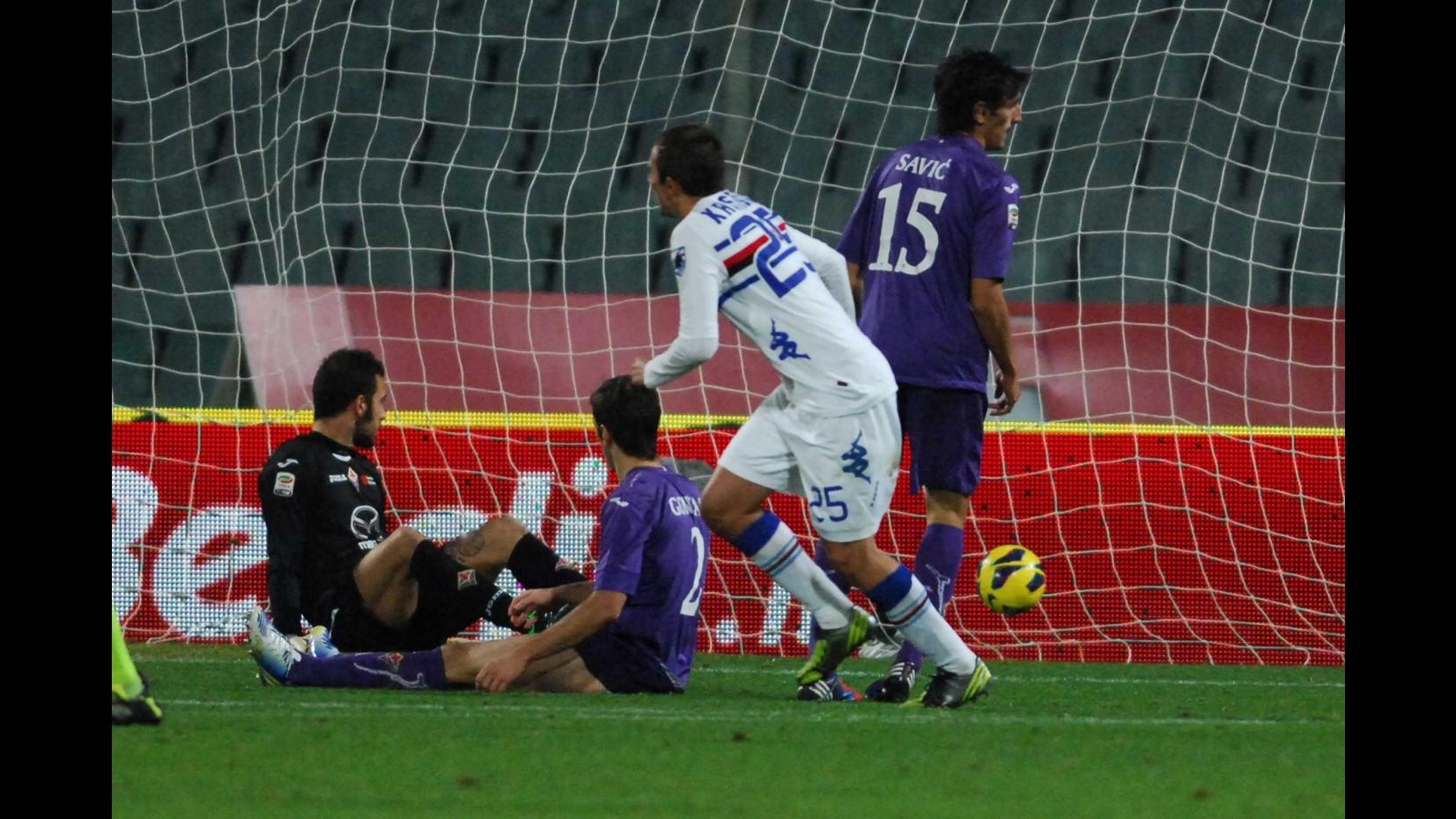 Serie A, gol ed emozioni nel posticipo: Fiorentina-Sampdoria 2-2