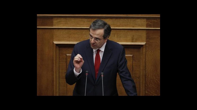 Grecia, Samaras: Fondi pensione non interessati da buyback debito