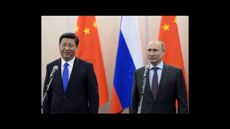 Sochi 2014, Xi Jinping incontra Putin ed elogia relazioni