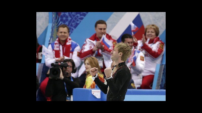 Sochi 2014, Plushenko incanta nel Team Event. Berton/Hotarek quarti nel corto a coppie