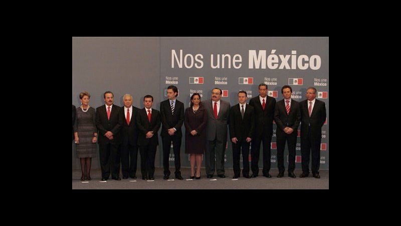 Messico, Pena Nieto forma nuovo governo: oggi cerimonia insediamento
