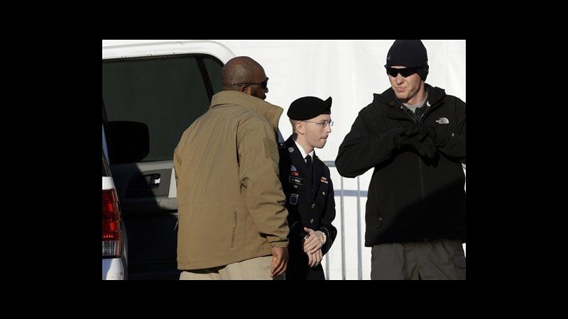 WikiLeaks, testimonia soldato Bradley Manning: Ho pensato a suicidio