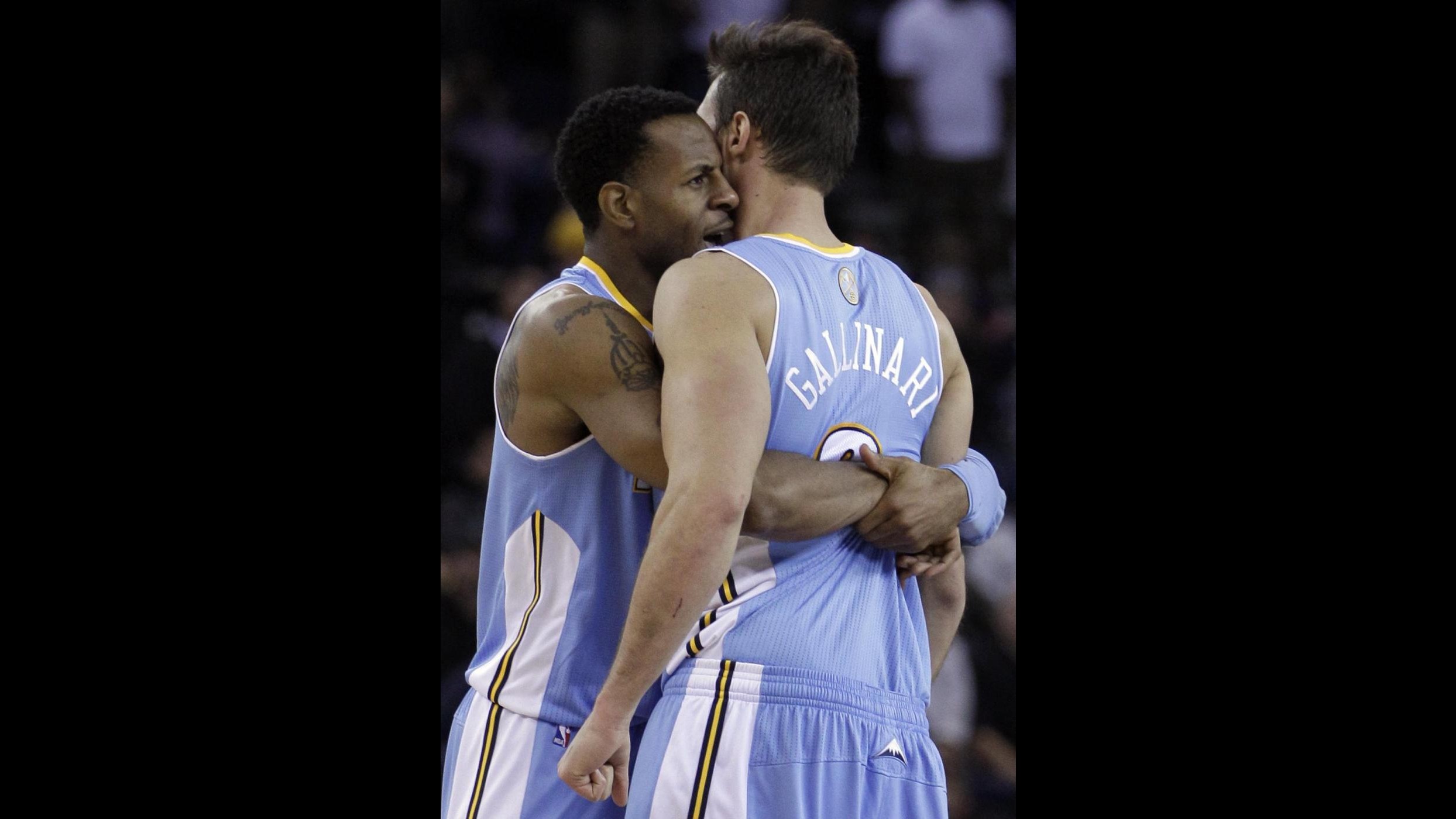 Gallinari non basta: Denver al tappeto contro i Warriors
