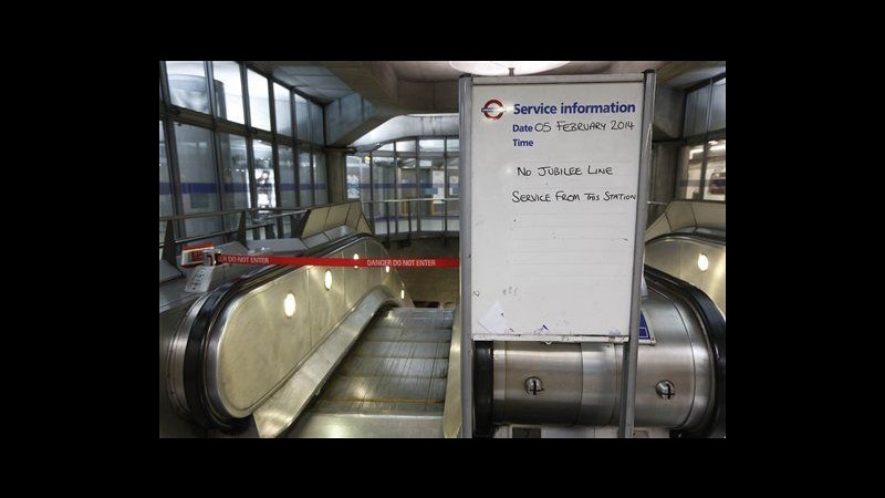 Regno Unito, disagi per pendolari a Londra per sciopero metropolitana