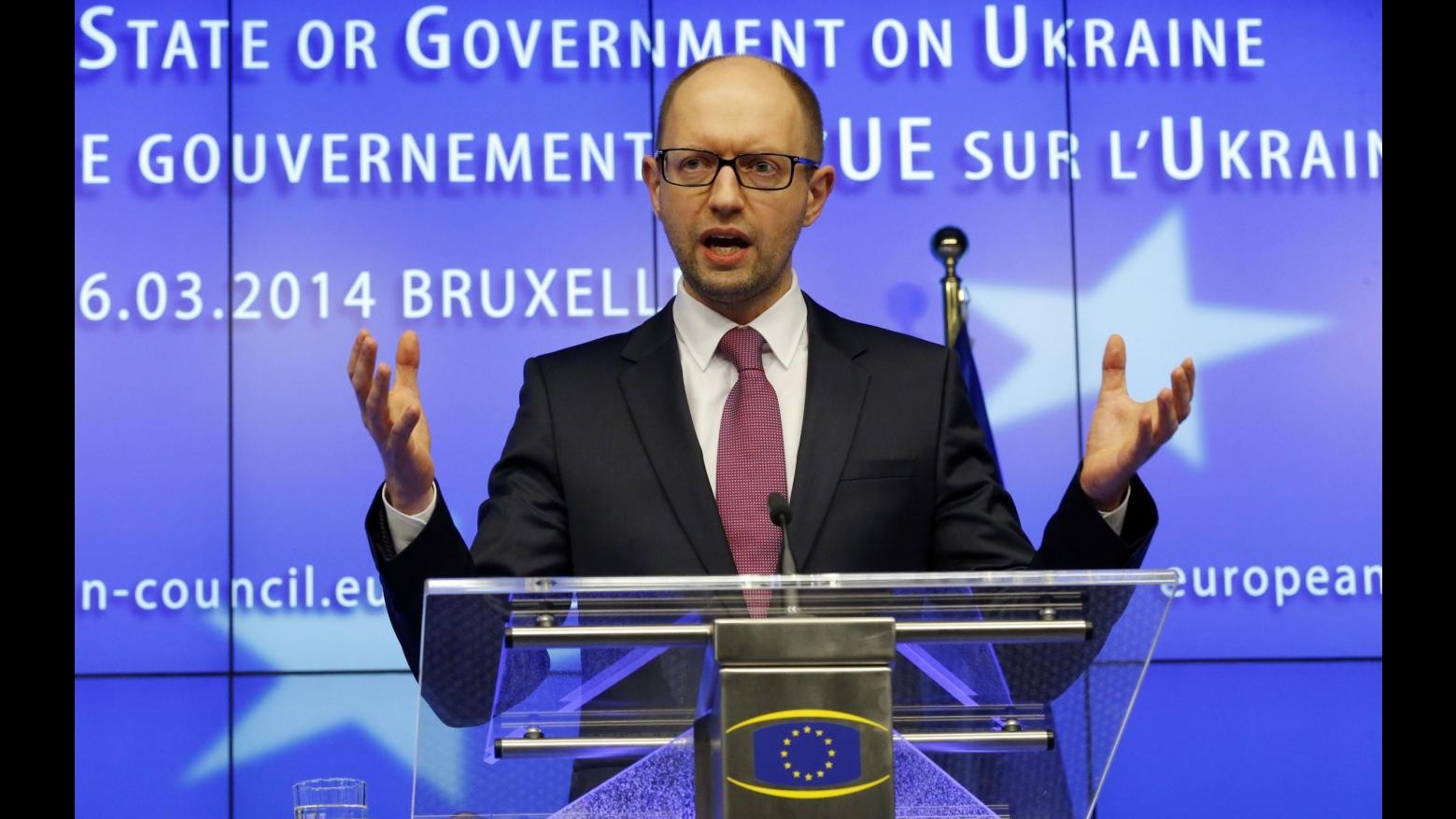 Ucraina, Obama incontra Yatsenyuk alla Casa Bianca mercoledì