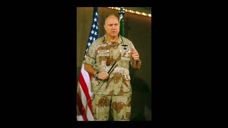 Usa, morto ex generale Schwarzkopf, guidò operazione ‘Desert Storm’
