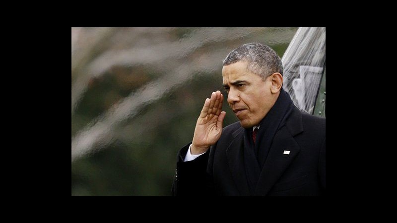 Usa verso fiscal cliff, Obama a Washington per cercare accordo