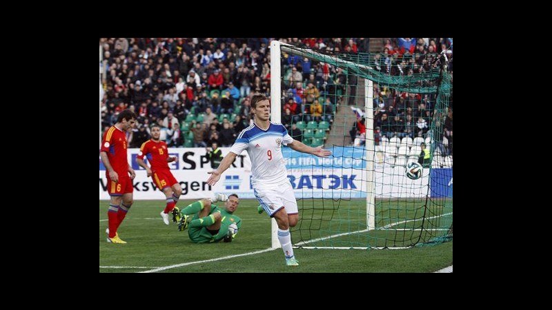Amichevoli internazionali, tutto facile per Russia: 2-0 ad Armenia