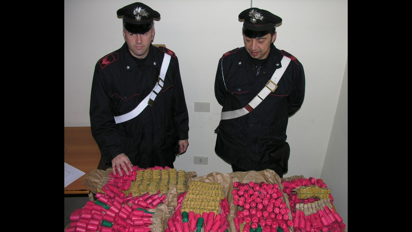 Napoli, sequestrati 30 chili di botti illegali: in manette 29enne