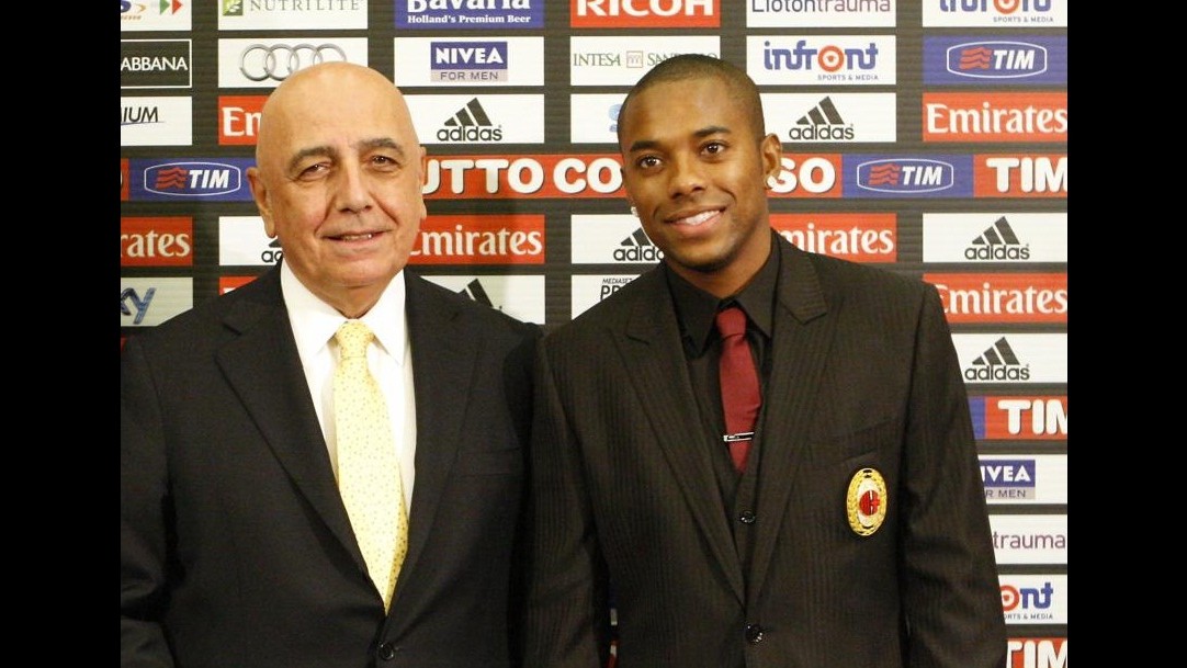 Milan, Galliani: Pato e Robinho vogliono tornare in Brasile