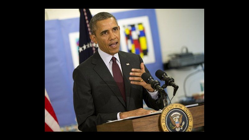 Usa, Obama invia a Congresso budget 2015: E’ roadmap per creazione posti di lavoro