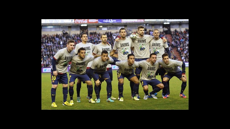 Liga, vittoria Barça dedicata a Vilanova. Real ko, scoppia caso Casillas