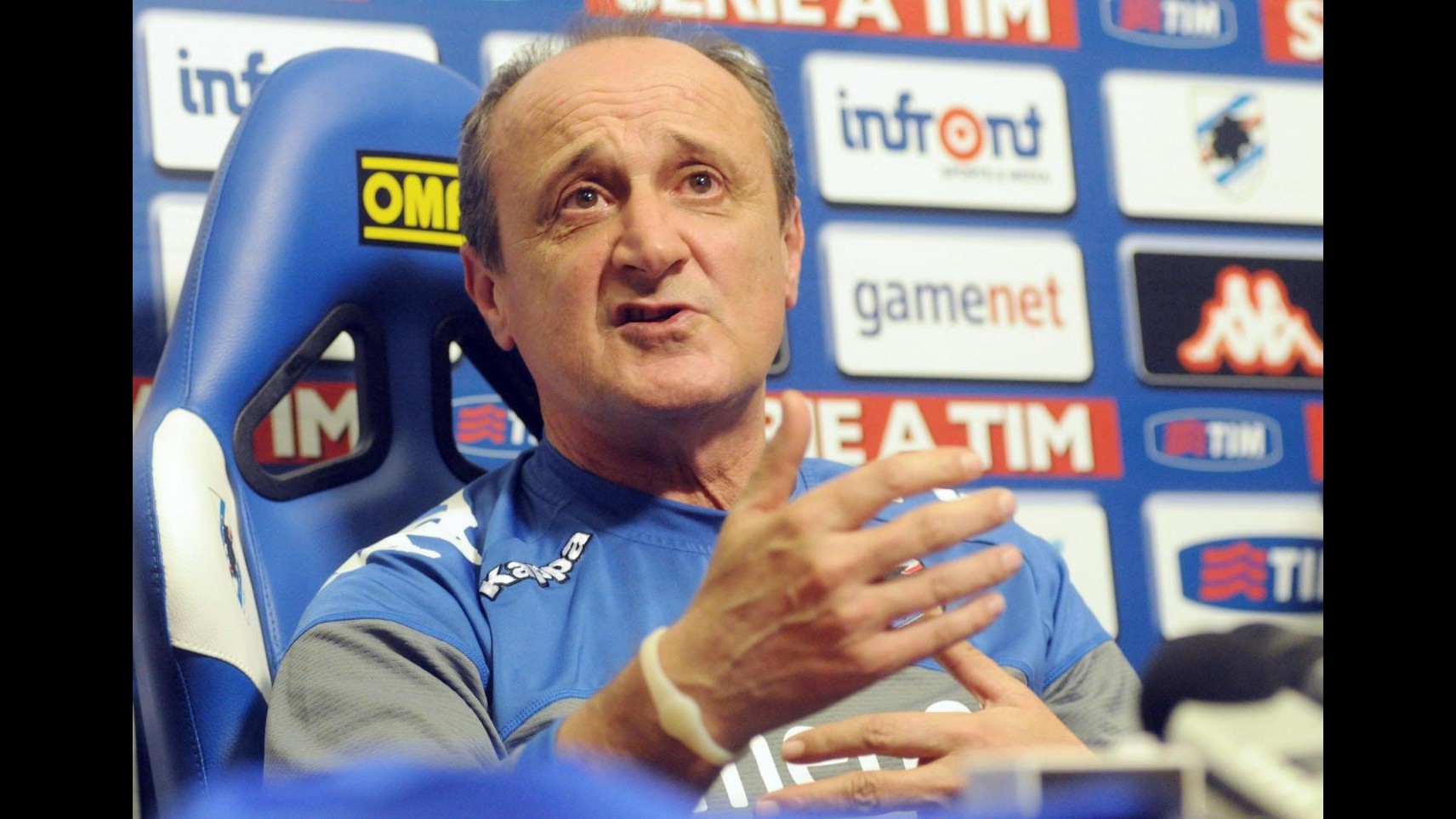 Rossi: Voglio che giocatori Samp escano dal campo con la maglia sudata