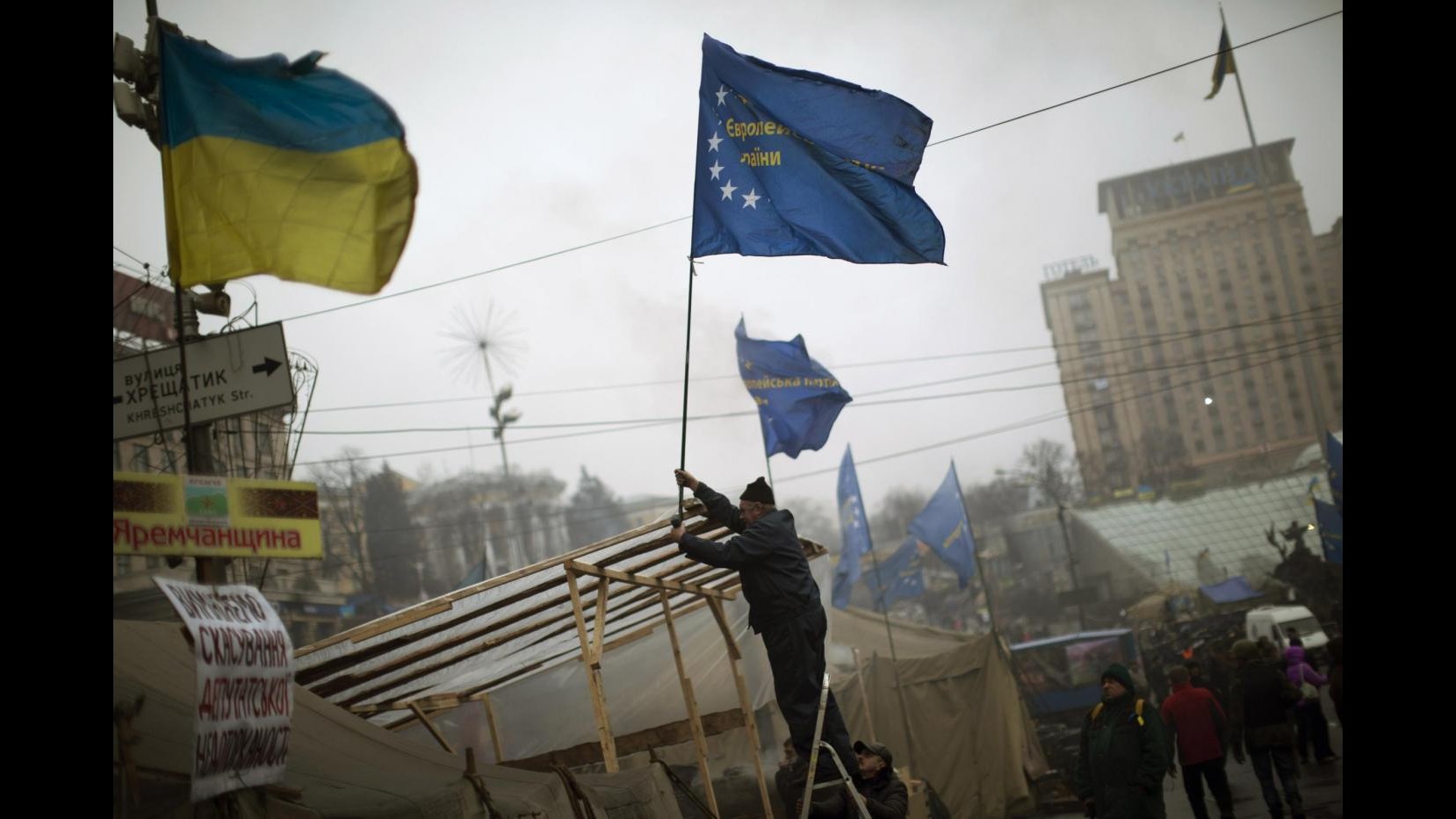 Ucraina, Palazzo Chigi: Inaccettabili violazioni integrità territoriale