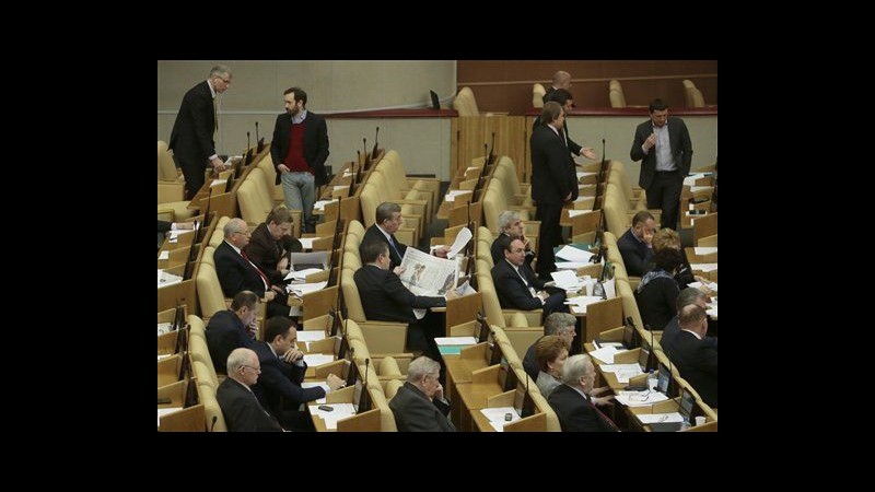 Russia, Duma approva in terza lettura bando adozioni bimbi russi in Usa