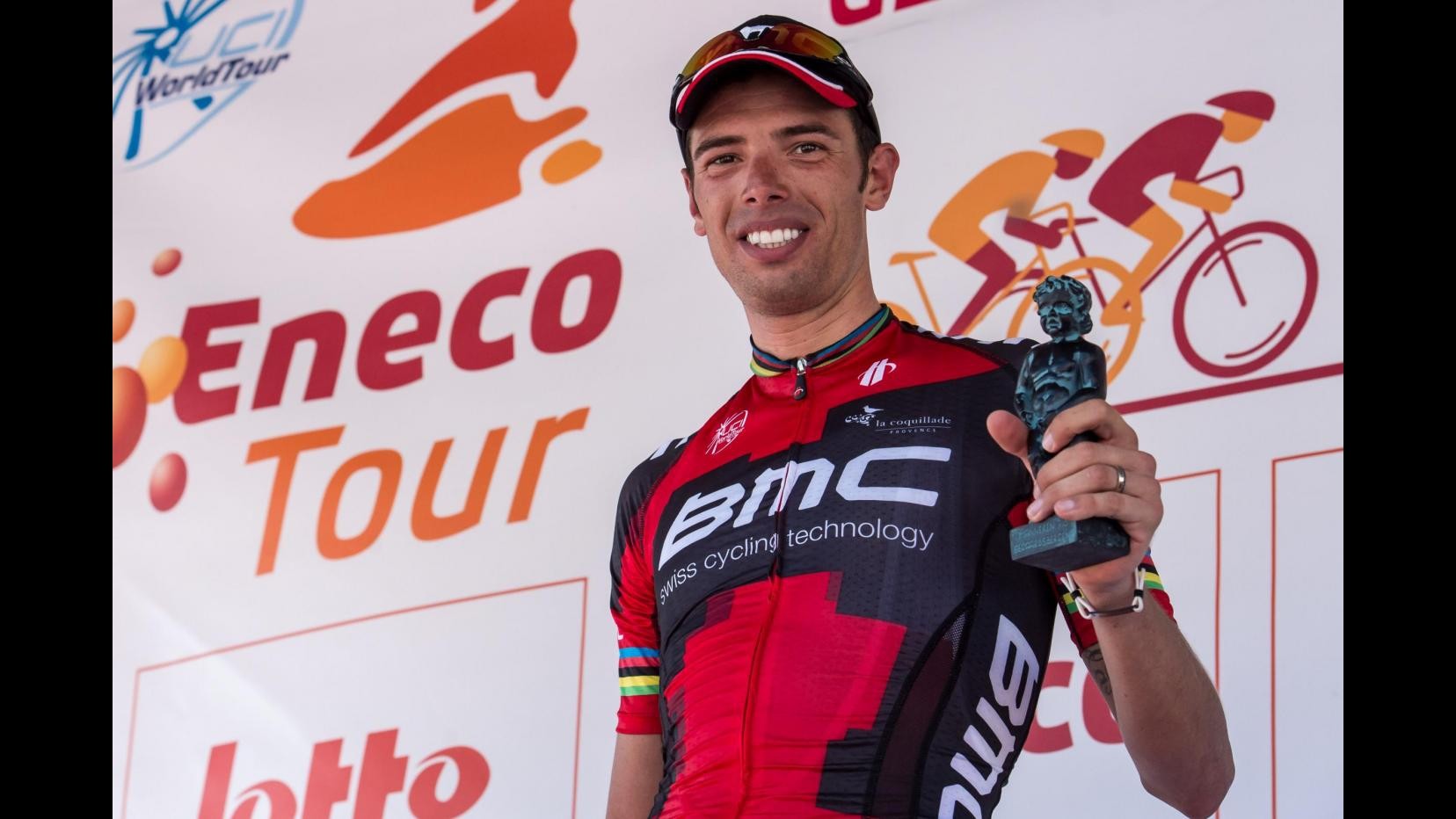 Ciclismo, brutta caduta per Ballan: lesione alla milza e gamba rotta