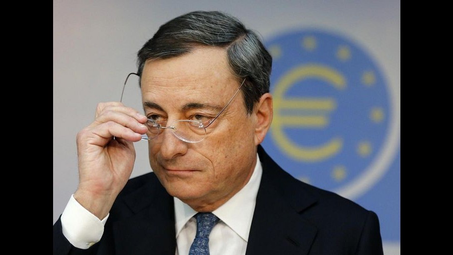 Crisi, Draghi: Ripresa eurozona graduale ma lenta e irregolare