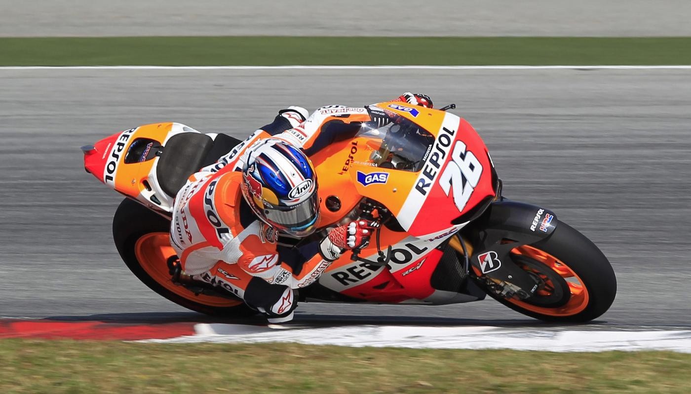 MotoGp, test Sepang: Pedrosa al comando in seconda giornata, Rossi 4° davanti a Dovizioso. Indietro Lorenzo