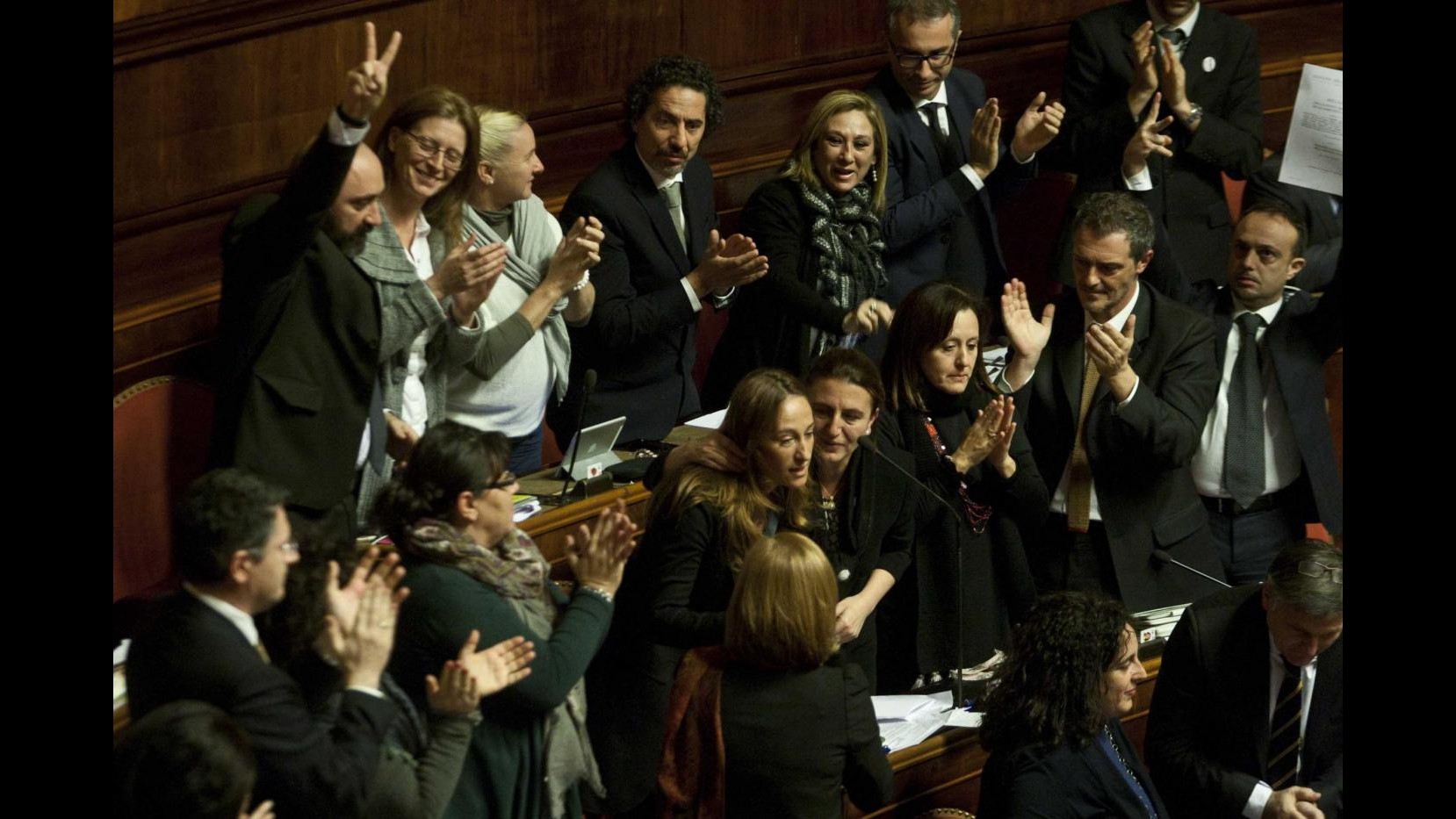 Nuove defezioni nel M5S al SenatoIn sei presentano le dimissioni