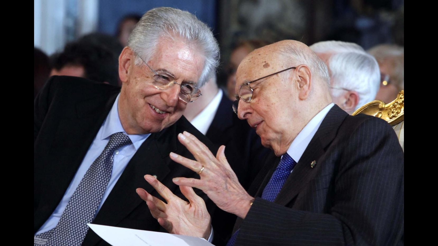 Napolitano: Con Monti nessuna tensione, colpa crisi è solo del Pdl