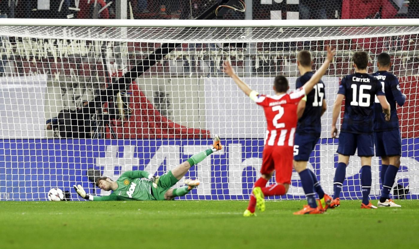 Champions League, crolla ad Atene il Manchester Utd: l’Olympiakos vince 2-0