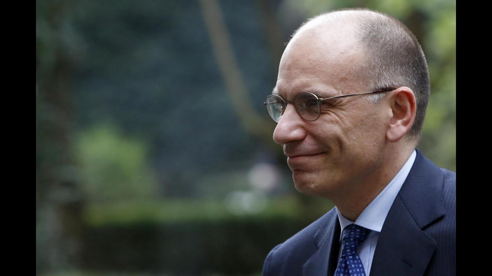 Governo, Enrico Letta arriva in Aula per fiducia Renzi