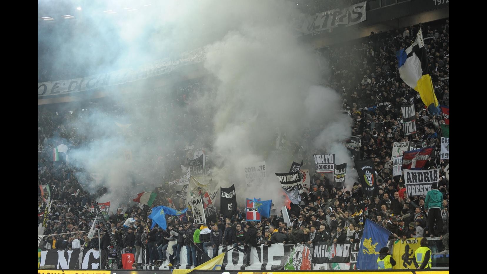 Striscioni offensivi su Superga, multa di 25mila euro a Juventus
