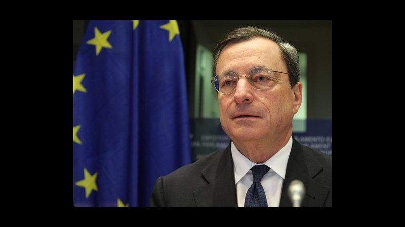 Banche, Draghi: Strumento per risoluzione crisi è priorità 2013