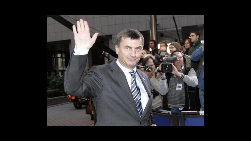 Estonia, premier Ansip si dimetterà 4 marzo, al suo posto Siim Kallas