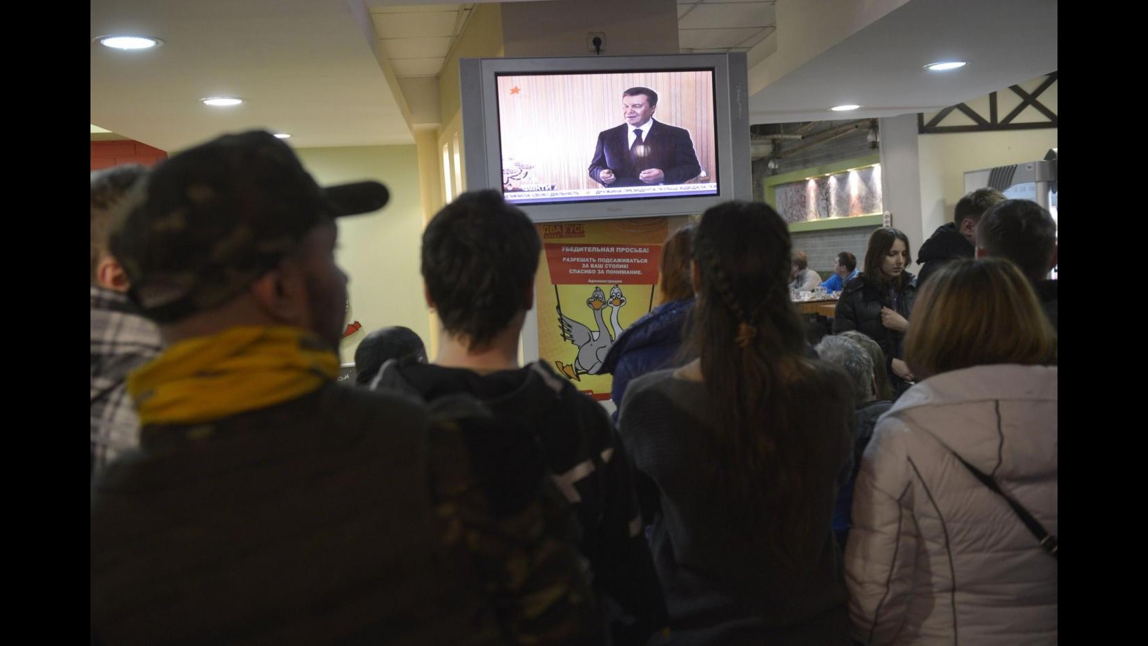 Ucraina, portavoce non sa dove si trovi Viktor Yanukovych
