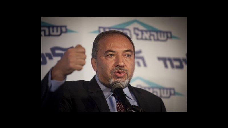 Israele, Lieberman ha ressegnato ufficialmente dimissioni