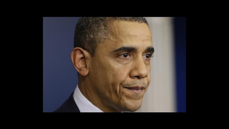 Obama oggi a Newtown: farà visita a famiglie delle vittime