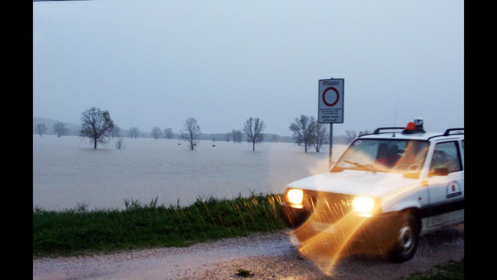 Maltempo, allerta in Toscana sui fiumi Ombrone e Bisenzio
