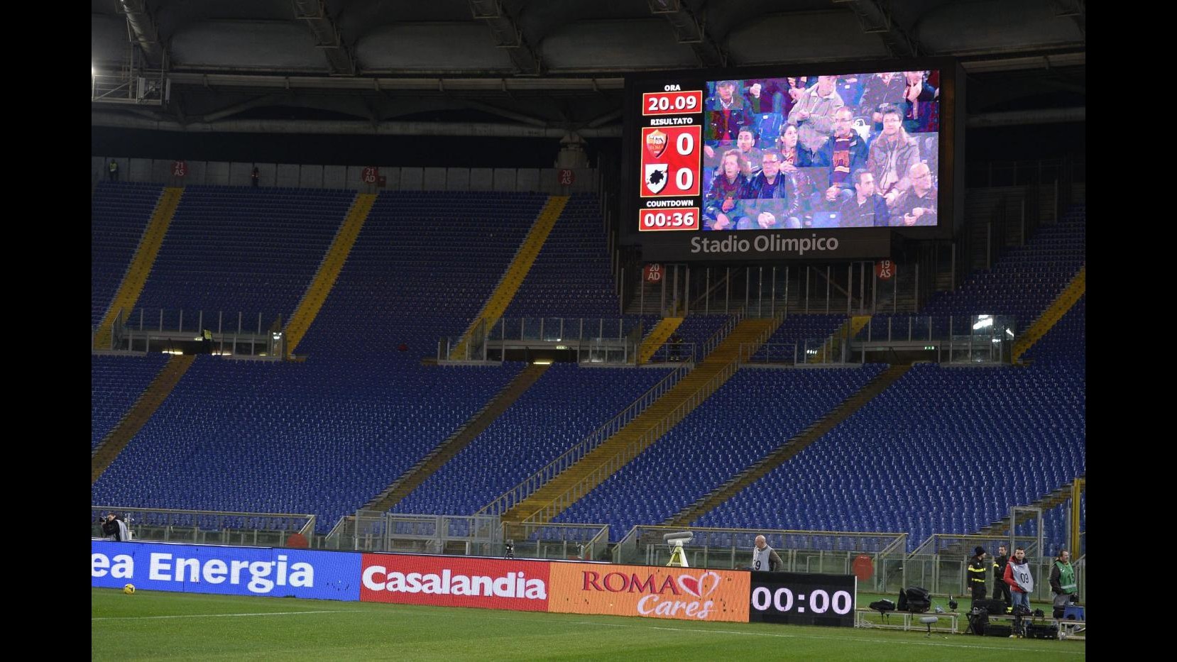 Roma, Corte Figc conferma chiusura ‘Distinti Sud’ stadio Olimpico