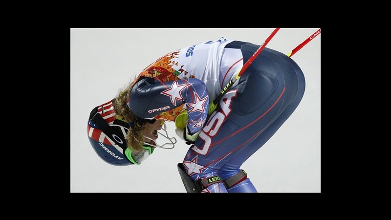 Sochi 2014, sci alpino: Shiffrin domina slalom ed entra nella storia, oro a 18 anni
