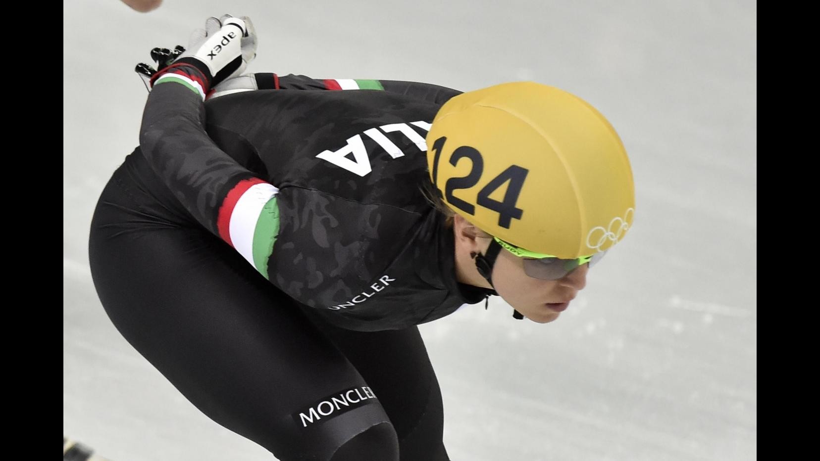 Sochi 2014, short track: sfuma sogno poker per Fontana, eliminata nei quarti dei 1000 metri