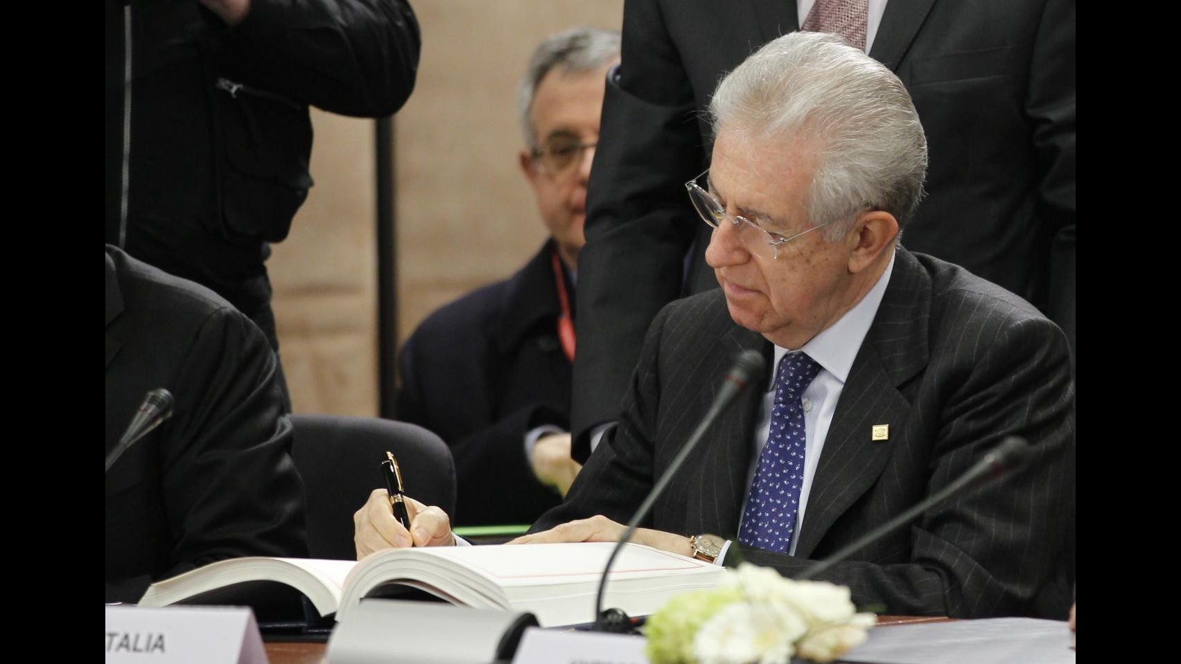 Elezioni, Monti: Io candidato? Non è il momento di parlarne