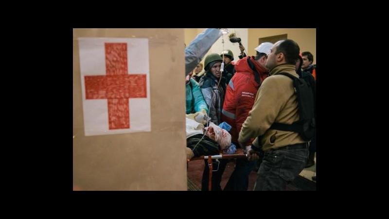 Ucraina, governo: 77 morti da martedì  Medici proteste: almeno 95 dimostranti uccisi