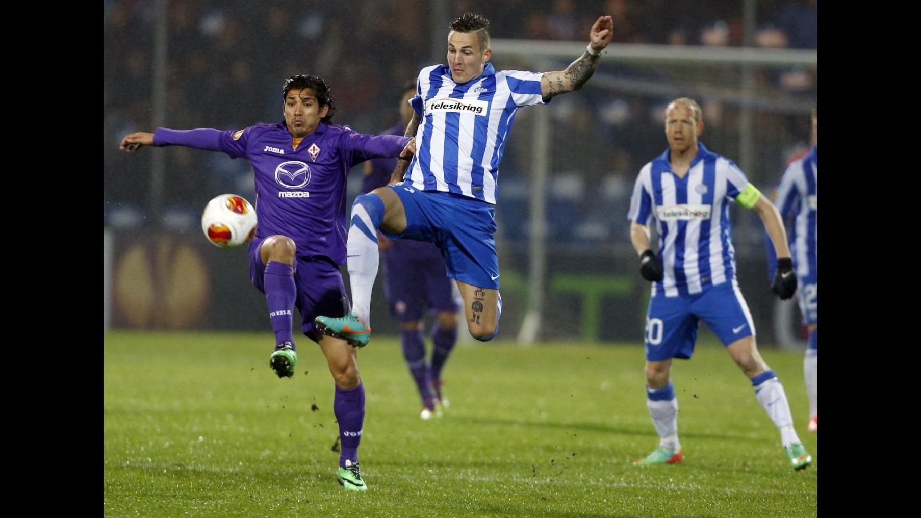 Europa League, la Fiorentina passeggia ad Esbjerg: 3-1 e ottavi ipotecati